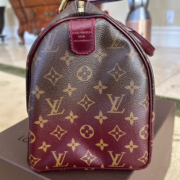 Louis Vuitton Speedy 30 Mirage Bordeaux - Picture 5 of 15